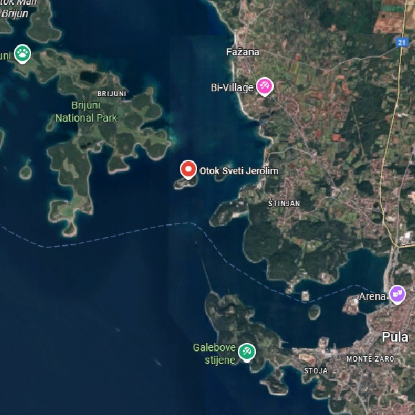 Otok sv. Jerolima kod Pule