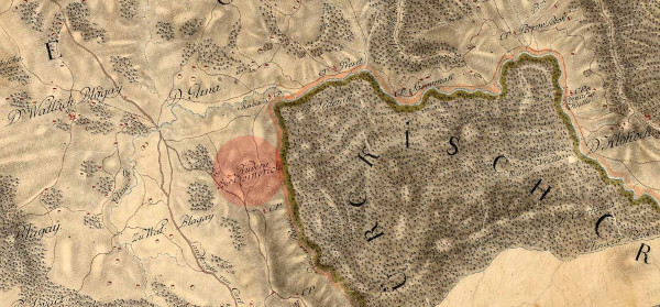 Na zemljovidu Karlovačkog generalata iz 1774-1775. godine ucrtan je toponim Rudera B. Stoinerich, koji upućuje na ruševinu utvrde Stojmerić (Izvor: Hungaricana - Hungarian Cultural Heritage Portal: Mapire: Country maps: Karlstädter Generalat (1774-1775) - First Military Survey (maps.arcanum.com))