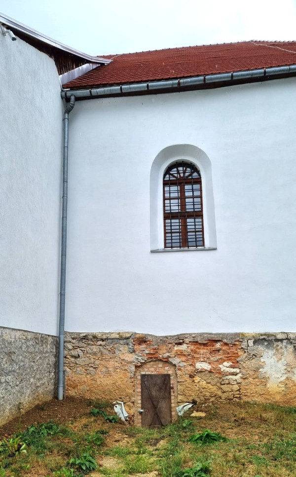 Ulaz u kriptu - naknadno otvoren za buduće turističke posjete (Foto: Tomislav Beronić)