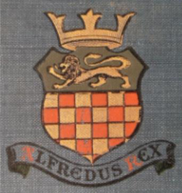Grb Alfreda Velikog (Peter Heylyn, A Help to English History", London 1640.)