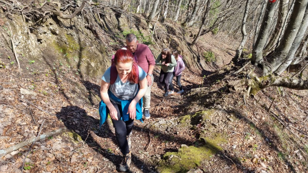 Na ovome dijelu staza je strma, no ima i strmijih dionica (Foto: Tomislav Beronić)
