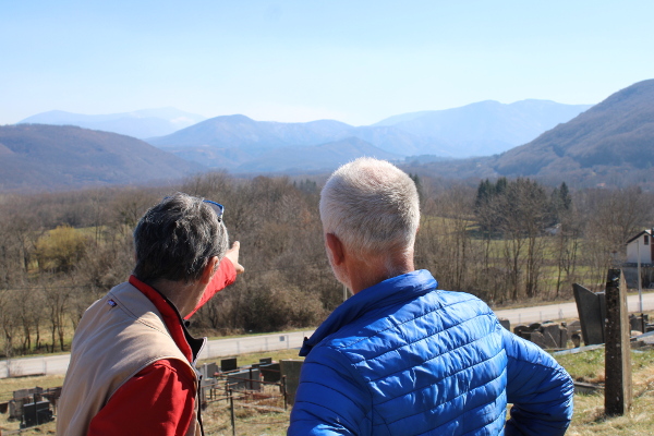Na istraživačkom izletu na području Srba 7. ožujka 2021. godine (Foto: Noa Majetić)