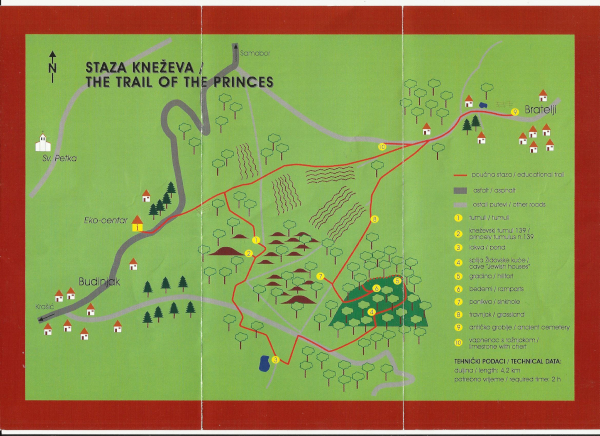 Izletnička poučna ”Staza kneževa” u Budinjaku (Izvor: Udruga Žumberački uskoci (uskok-sosice.hr))